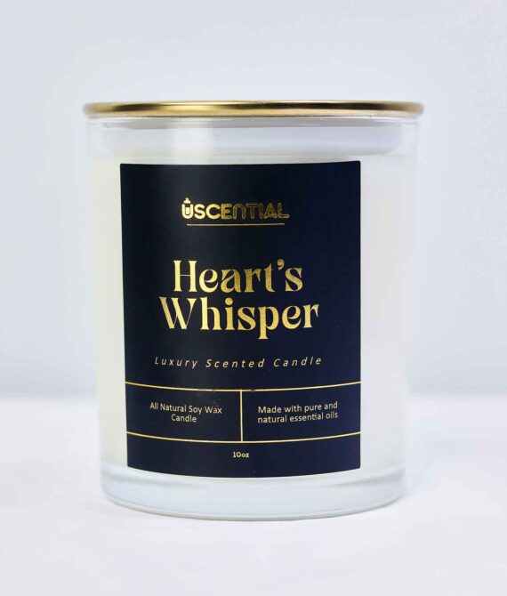 Heart’s Whisper Scented Candle