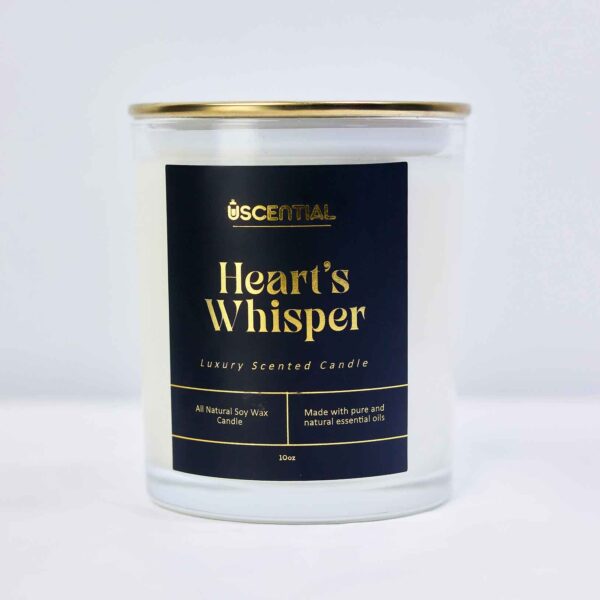 Heart's Whisper Scented Candle 10oz